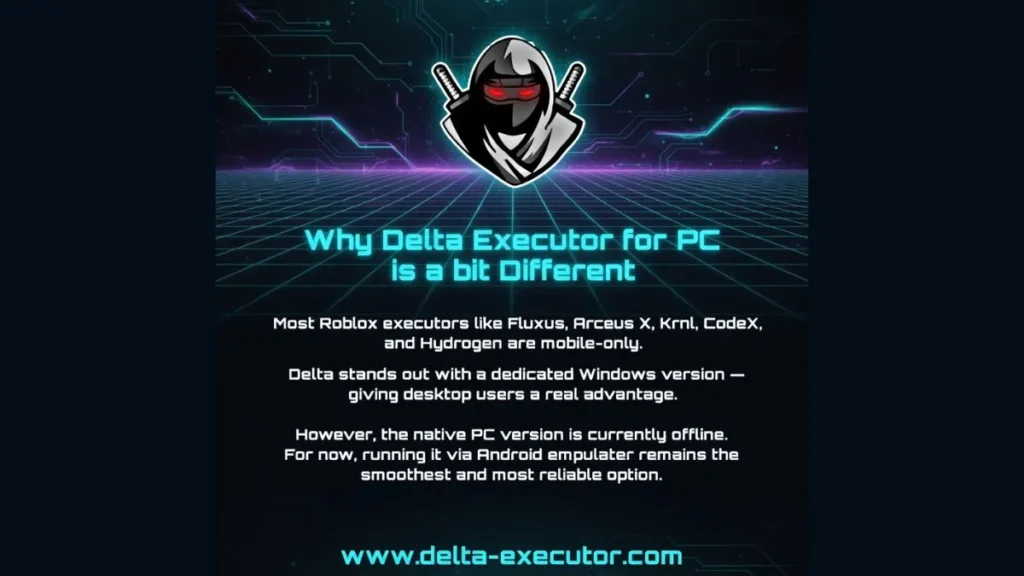 Why the Delta Executor Pc is a bit different